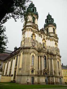 The Krzeszow abbey clipart