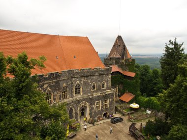 The Grodziec castle, Poland clipart