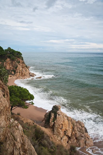 stock image Calella beach