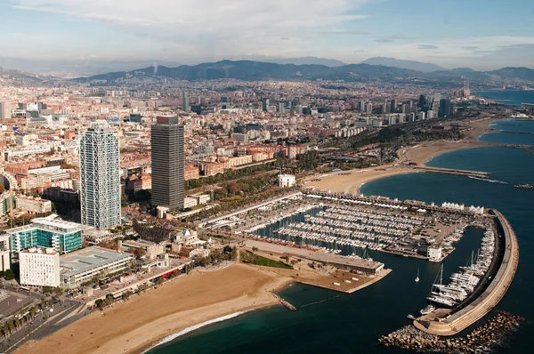 Barcelona from the air — Stock Photo, Image