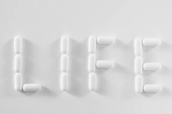 Élet tabletták — Stock Fotó