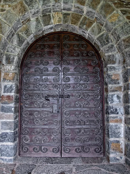 Chapel gate Stock Photo