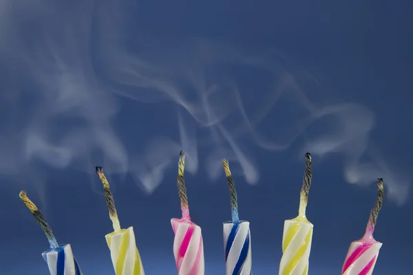 Blow out the birthday candles — Stock Photo, Image