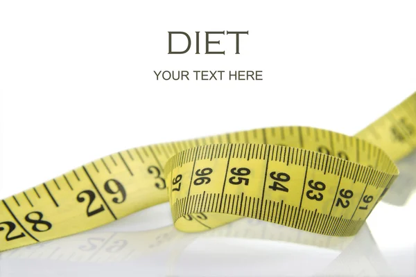 Taśmy measure_diet — Zdjęcie stockowe