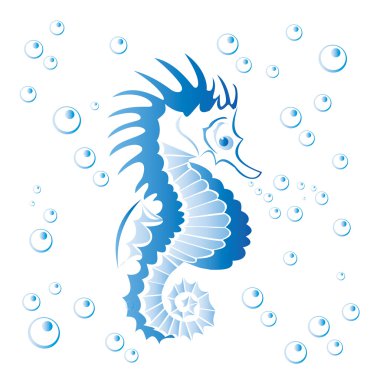 Seahorse clipart