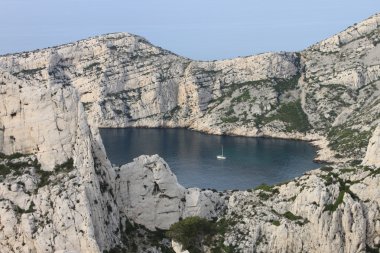 Calanques Marsilya Körfezi