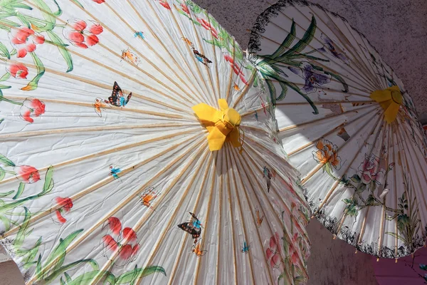 Ombrelli di seta — Foto Stock