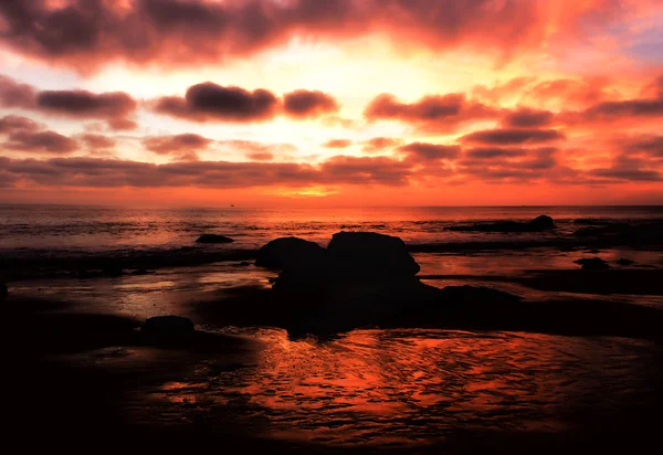 Puesta de sol del Pacífico — Foto de Stock