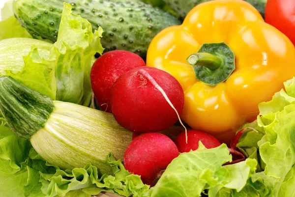 Warzywa i zieleni — Zdjęcie stockowe