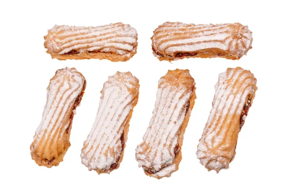 Set de galletas con mermelada — Foto de Stock