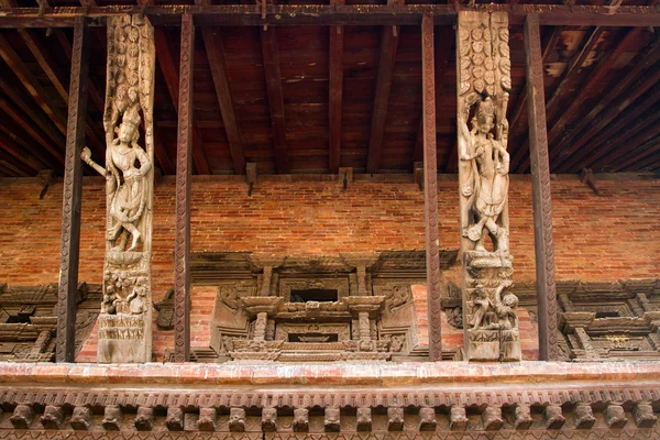 在尼泊尔的印度寺庙 — 图库照片
