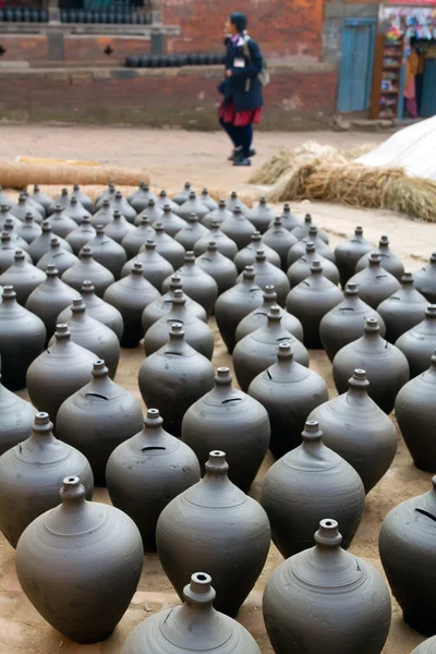 Bhaktapur piazza ceramica — Foto Stock
