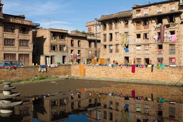 尼泊尔城市场景 — 图库照片