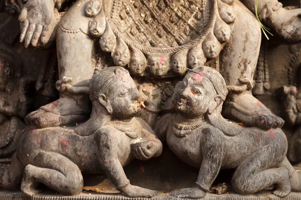 Hindu heykel detay — Stok fotoğraf