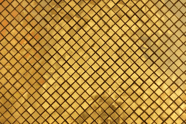 黄金のタイルの背景 — ストック写真