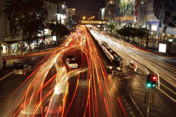 Bangkok traffic jam — Stock Photo, Image