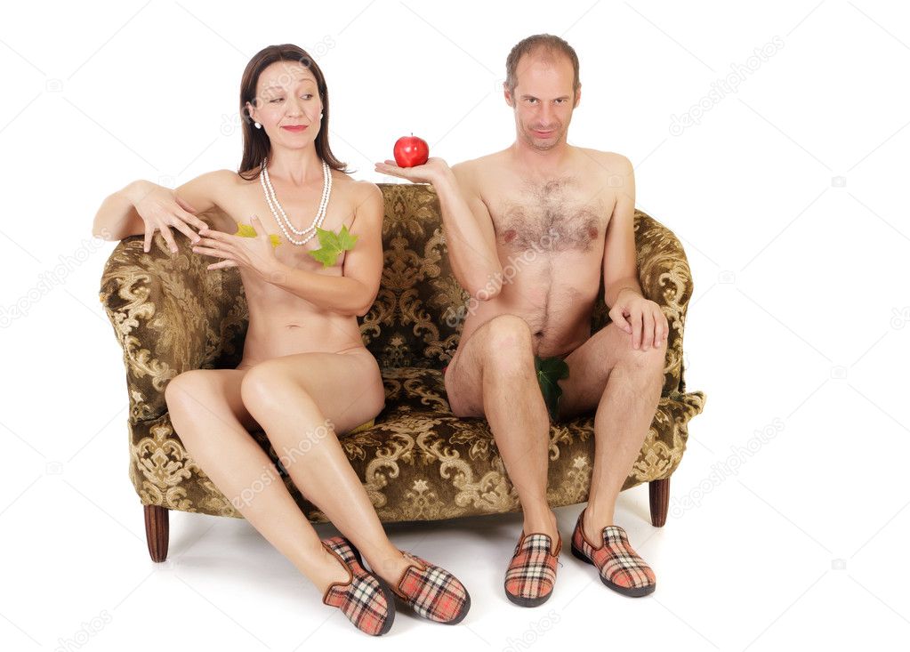 Vintage Nudists Couples Nude - Naked couple seduction â€” Stock Photo Â© smithore #11982354