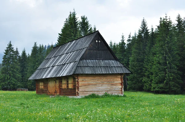 Holzhaus - Tatra Berge — Stockfoto