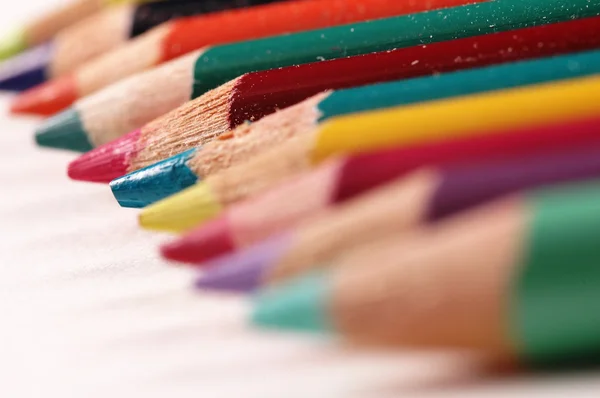 Macro lápis de cor — Fotografia de Stock