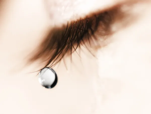 Lágrima — Foto de Stock