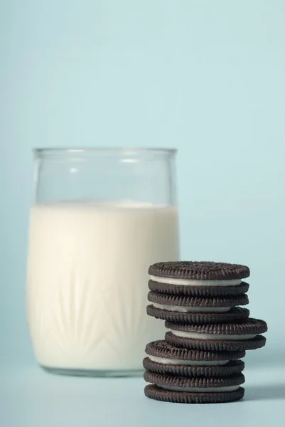 stock image Milk and cookies