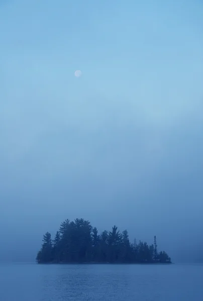 Ομίχλη νησί — Φωτογραφία Αρχείου