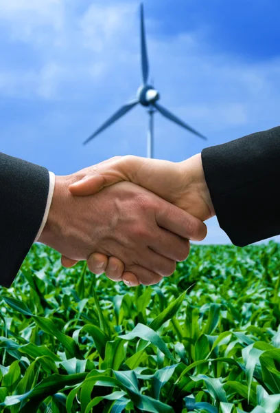Energieabkommen — Stockfoto