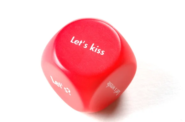 Pozwala pocałunek — Zdjęcie stockowe
