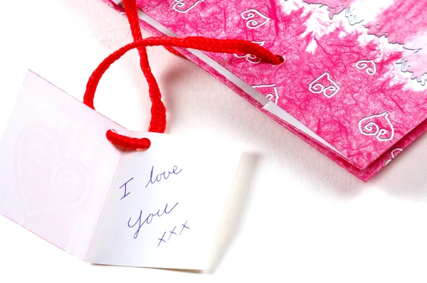 Gift Note — Stock Photo, Image