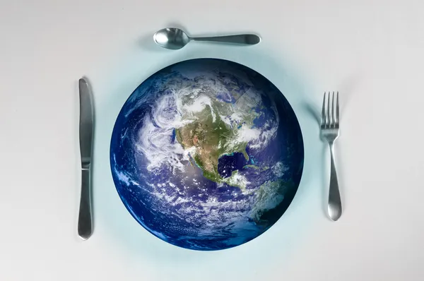 Gezegen açlıktan — Stok fotoğraf