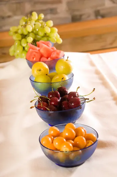 Frukost frukt Stockfoto