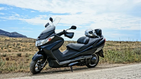 stock image Motorcycle on the road