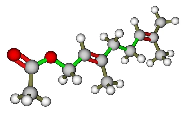 Geranil acetato, un composto dall'aroma fruttato di rosa — Foto Stock