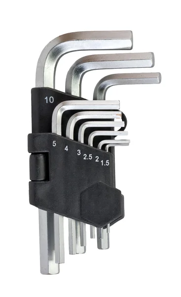Allen keys set — Stock Photo, Image