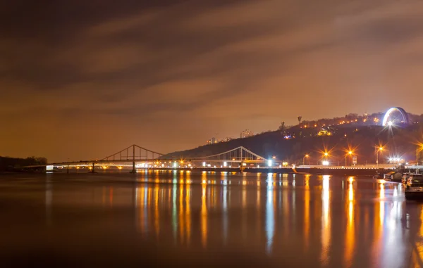 View of the Dnieper in Kyiv — Stock Photo, Image