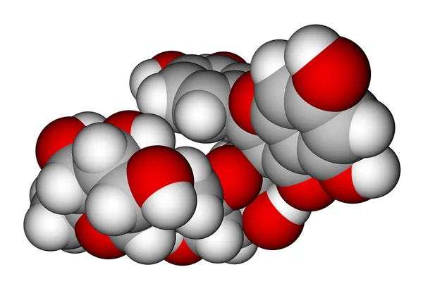 Rutin méretű molekuláris modell — Stock Fotó
