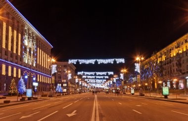 The main street of Kyiv clipart