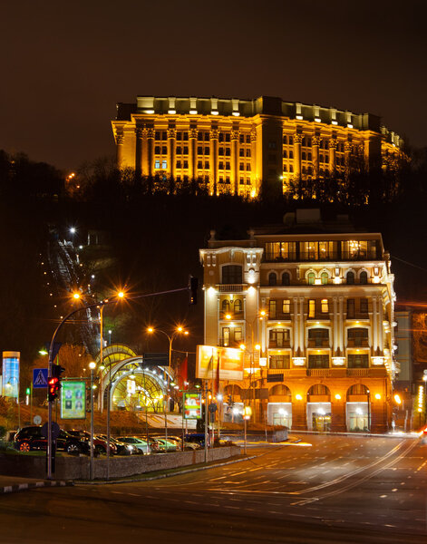 Kyiv poshtova square