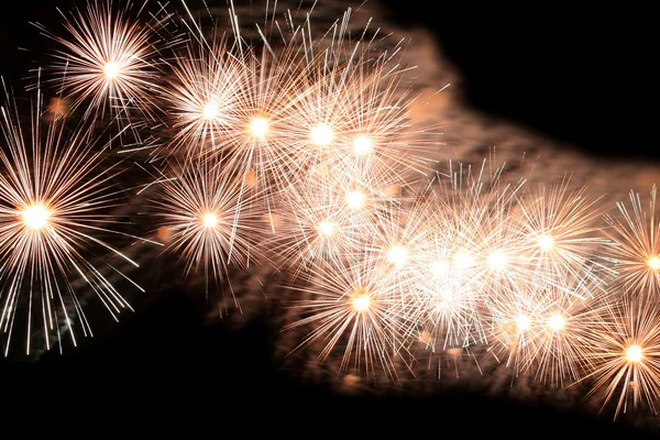 Celebration exploding fireworks — Stock Photo, Image
