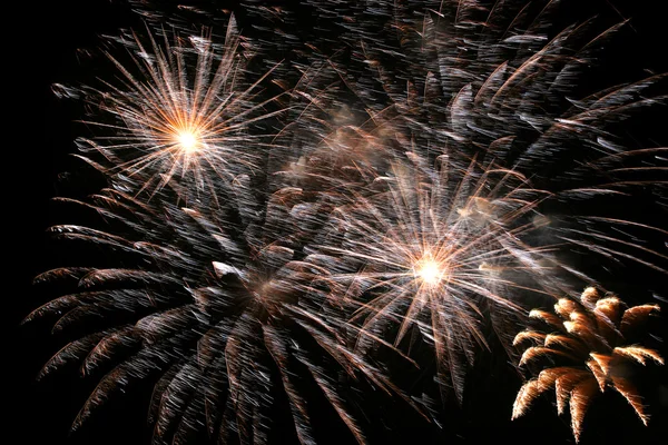 Celebrazione fuochi d'artificio scintillanti — Foto Stock