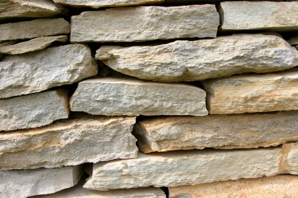 Grande parede de tijolo de perto — Fotografia de Stock