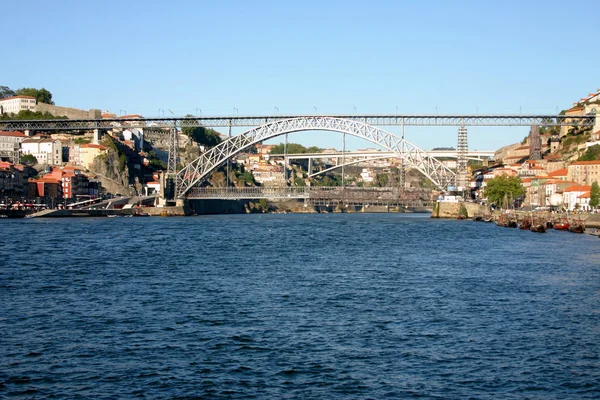 Porto overleden luis overbruggen — Stockfoto