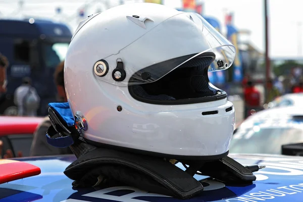 赛车头盔 — 图库照片