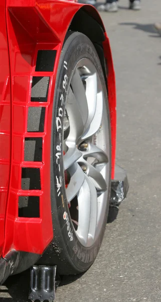 Front wheel — Stock Photo, Image
