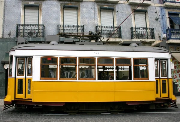 Lisboa carro elétrico — Fotografia de Stock