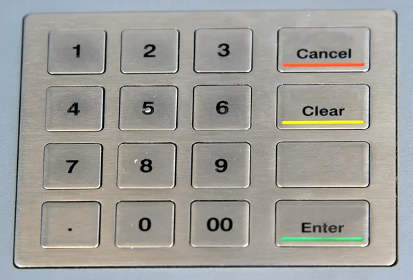 Numeric keypad — Stock Photo, Image