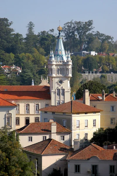 Башня барокко в Синтре — стоковое фото
