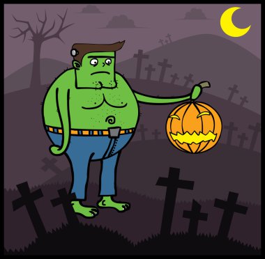 Frankenstain clipart