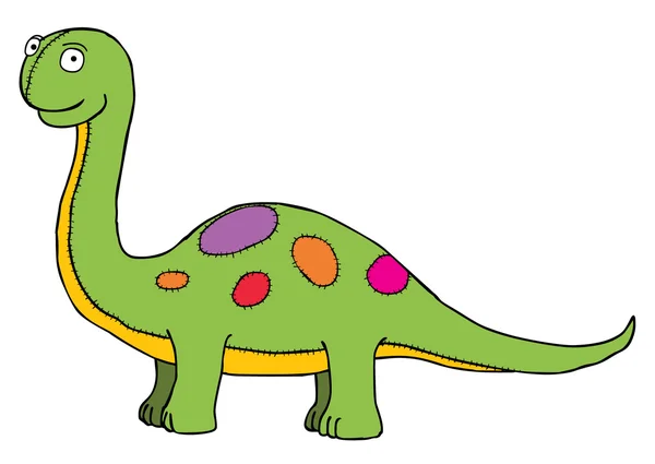 Poupée Dino — Image vectorielle