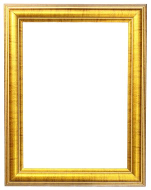 Gold picture frame clipart